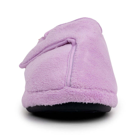 ARCHLINE Orthotic Plus Slippers Closed Scuffs Pain Relief Moccasins - Lilac