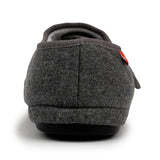 ARCHLINE Orthotic Plus Slippers Closed Scuffs Pain Relief Moccasins Extra Wide - Grey