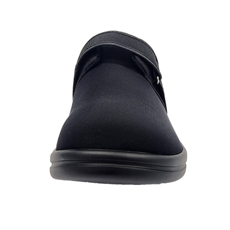 Axign Stretch Walker Diabetic Stretch w/ Orthotic Walking Shoes in Black