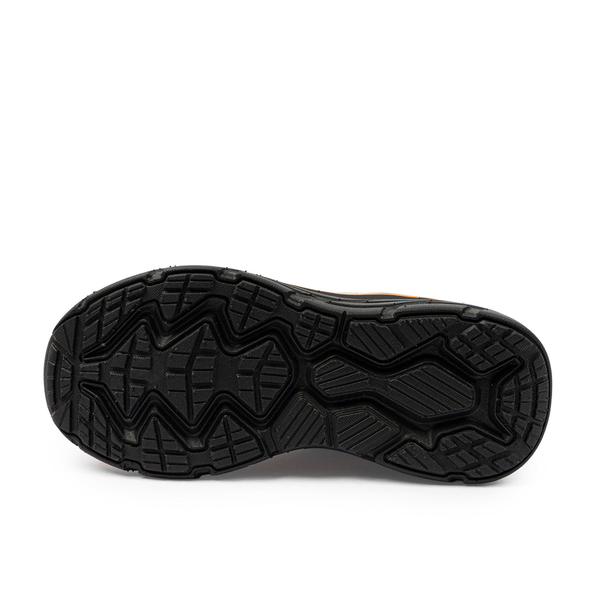 Sfida Axion Boys Lace Up Runners - Grey/Black/Orange (Kids Sneakers/Shoes)