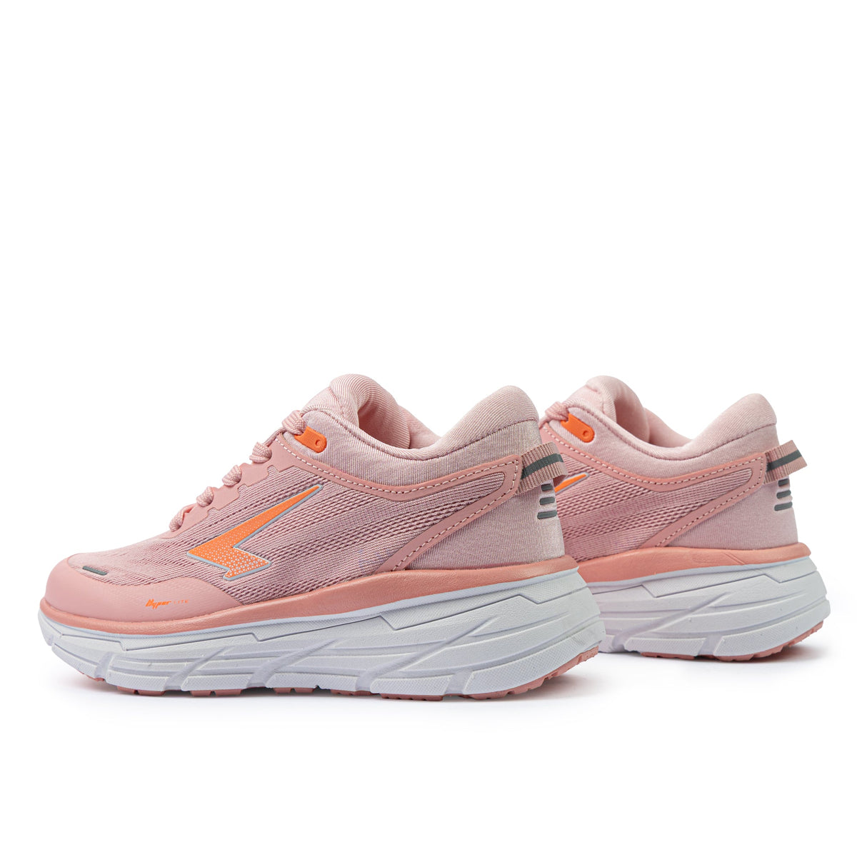 Sfida Axion Girls Lace Up Runners - Pink/Peach (Kids Sneakers/Shoes)