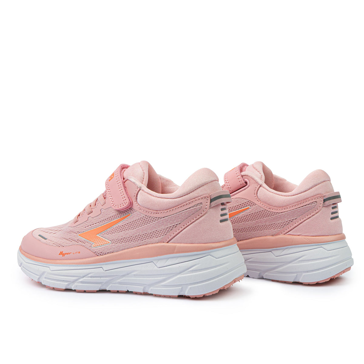 Sfida Axion Girls V Strap Runners - Pink/Peach (Kids Sneakers/Shoes)