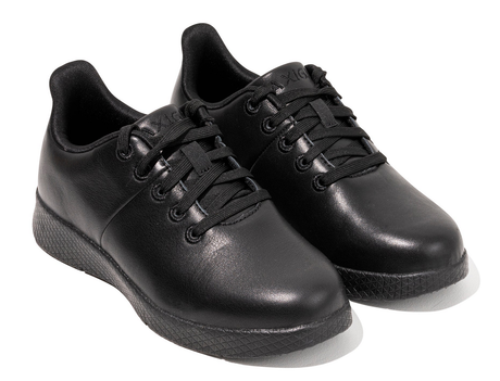 Axign Action Unisex Lightweight Work Orthotic Shoes w/ Insole Included in Black