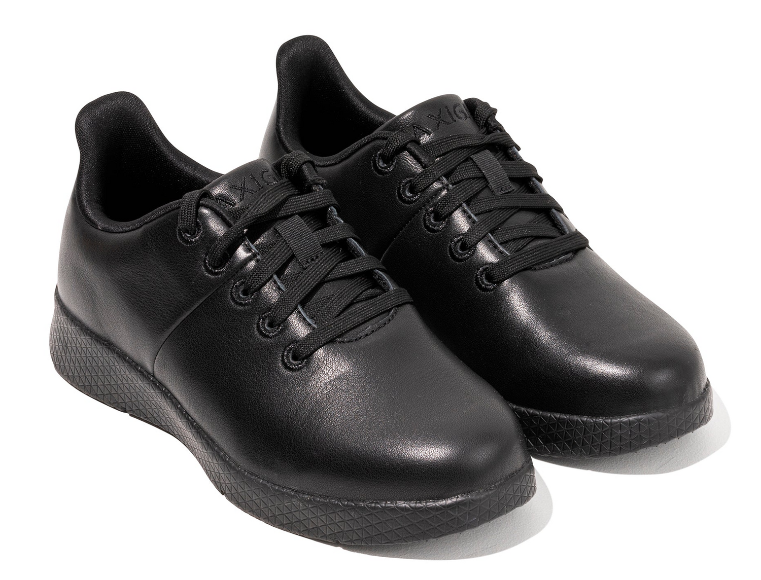 Axign Action Unisex Lightweight Work Orthotic Shoes w/ Insole Included in Black