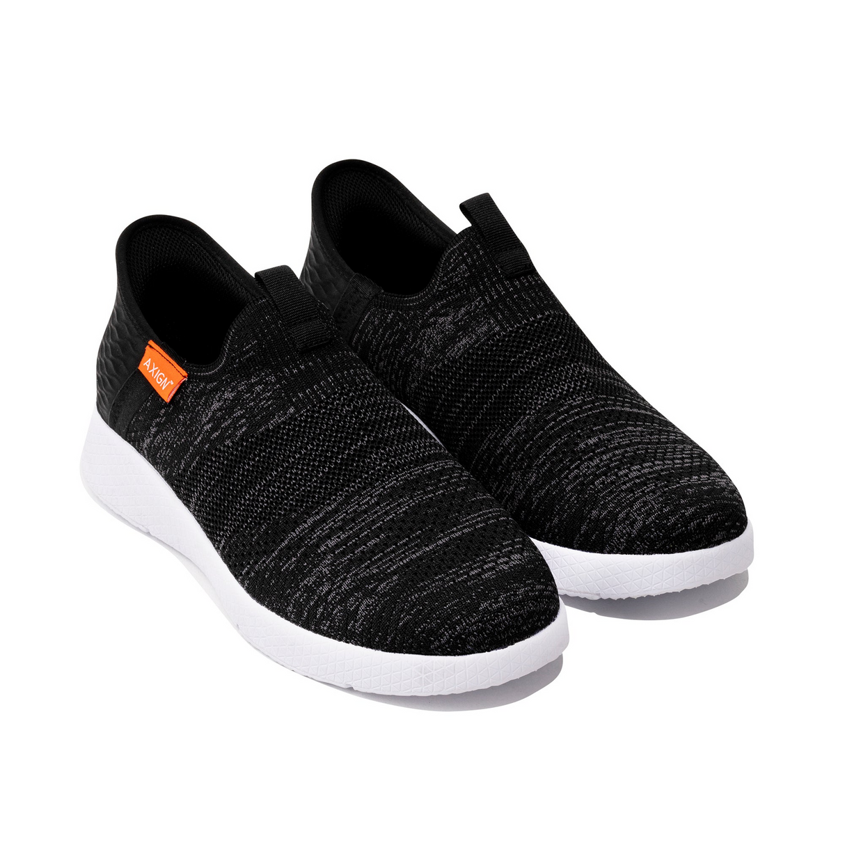 Axign Slipstream Lightweight Slip-On Orthotic Shoe in Charcoal