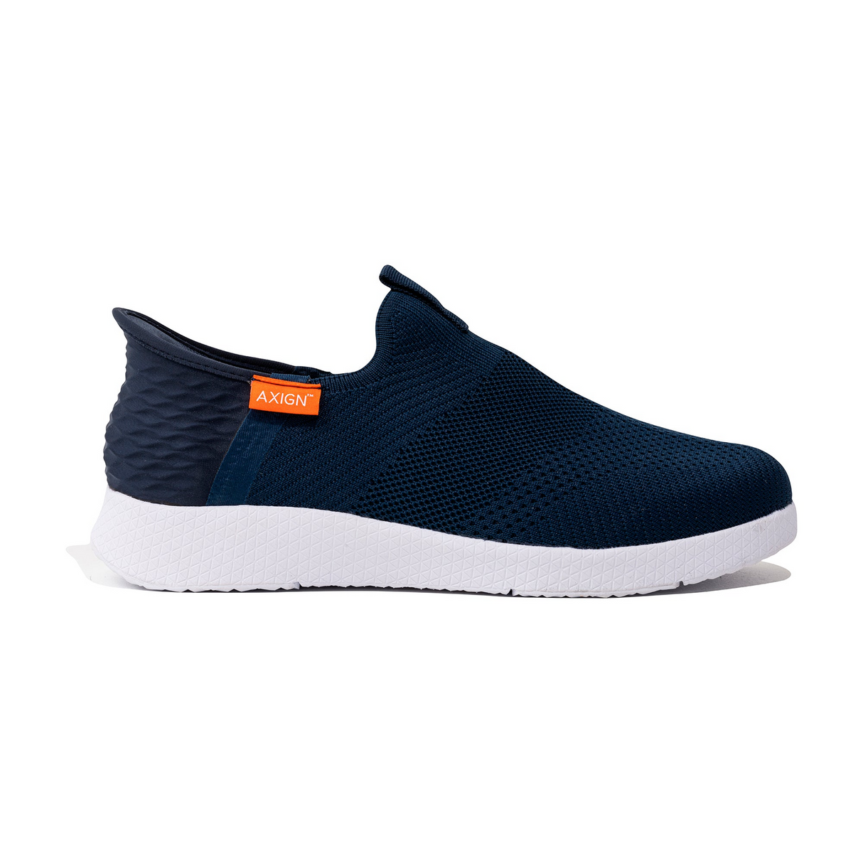 Axign Slipstream Lightweight Slip-On Orthotic Shoes Everyday Sneakers in Navy
