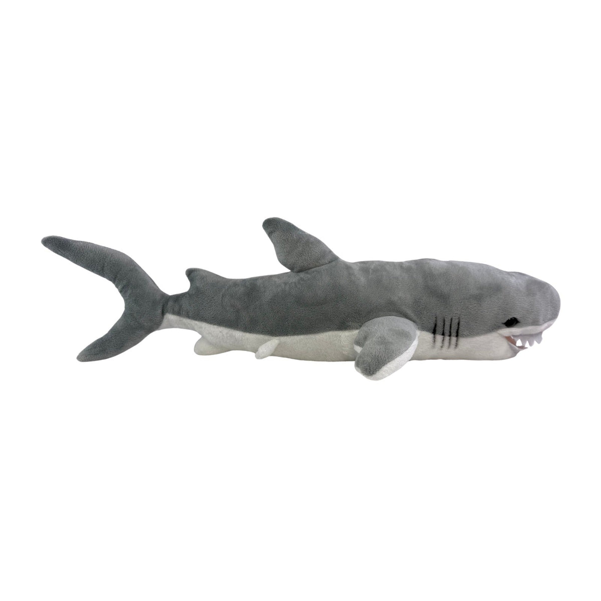Bocchetta Arctic 48cm Great White Shark Plush Toy (Realistic Stuffed Animal Sea Life Gift)