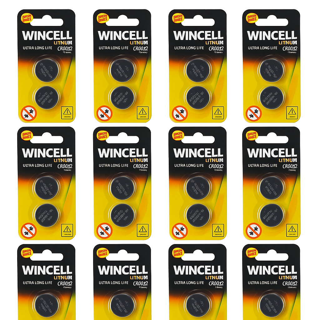 24x Wincell CR2032 Lithium Ultra Long Life Batteries 3 Volts