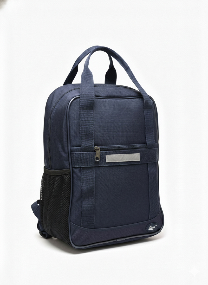 26L Leuts School Dark Navy Backpack - University/Library/Book Bag