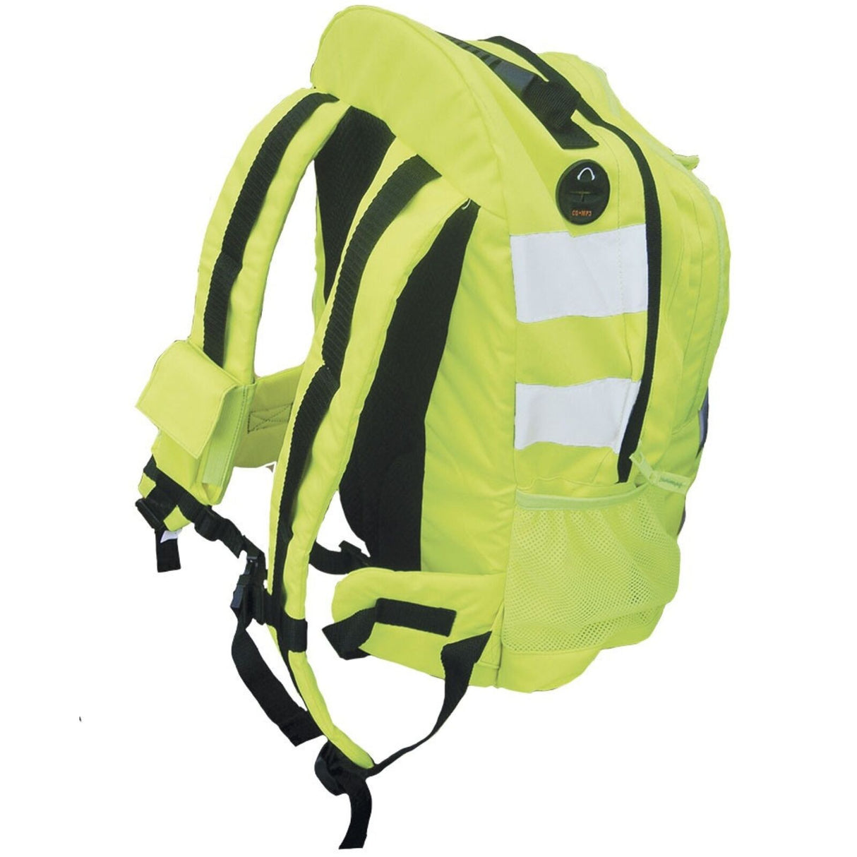 25L Hi Vis Backpack Rucksack High Visibility Work Bag in Yellow