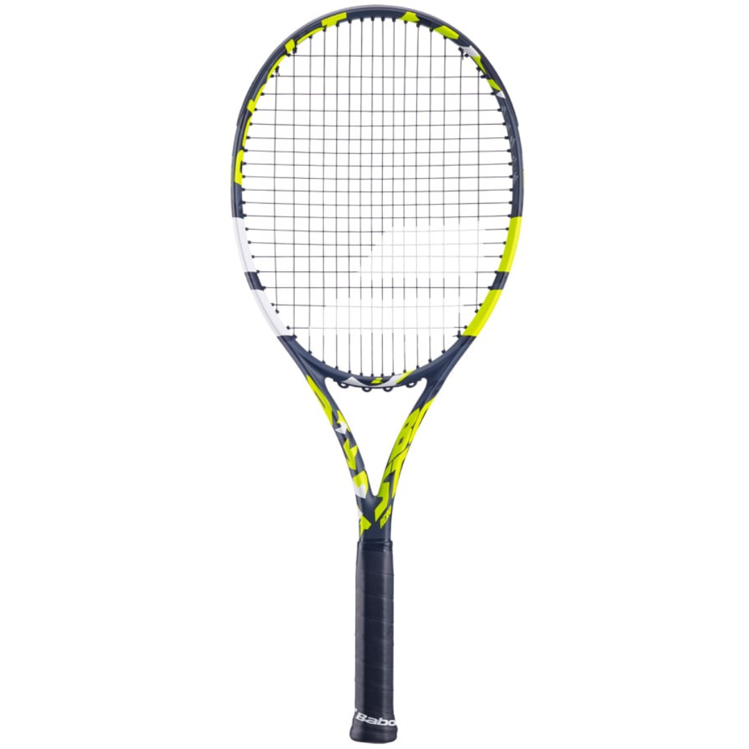 Babolat Boost Aero Tennis Racquet in Grey/Yellow/White - Strung