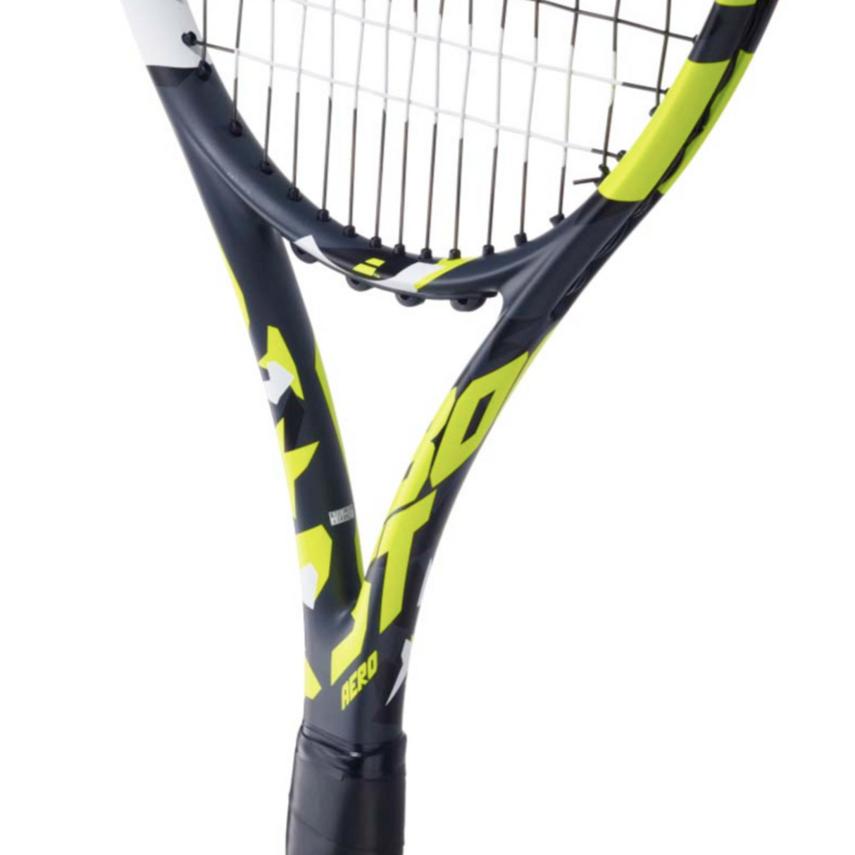 Babolat Boost Aero Tennis Racquet in Grey/Yellow/White - Strung