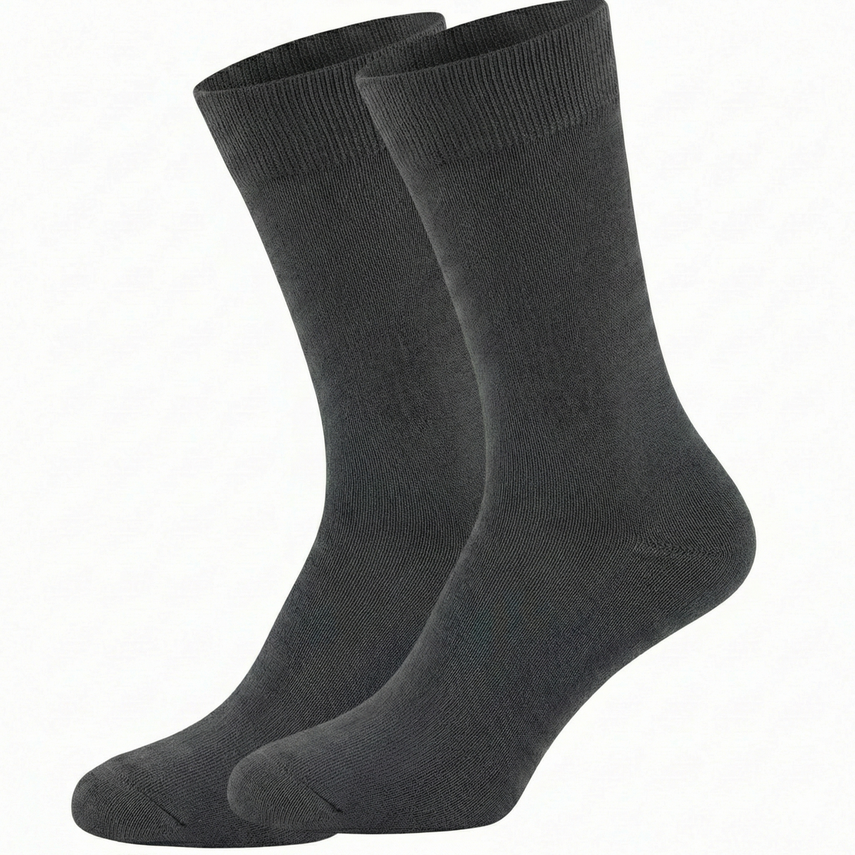 Formalaties Mens Premium Bamboo Socks - Charcoal (Size 7-11)