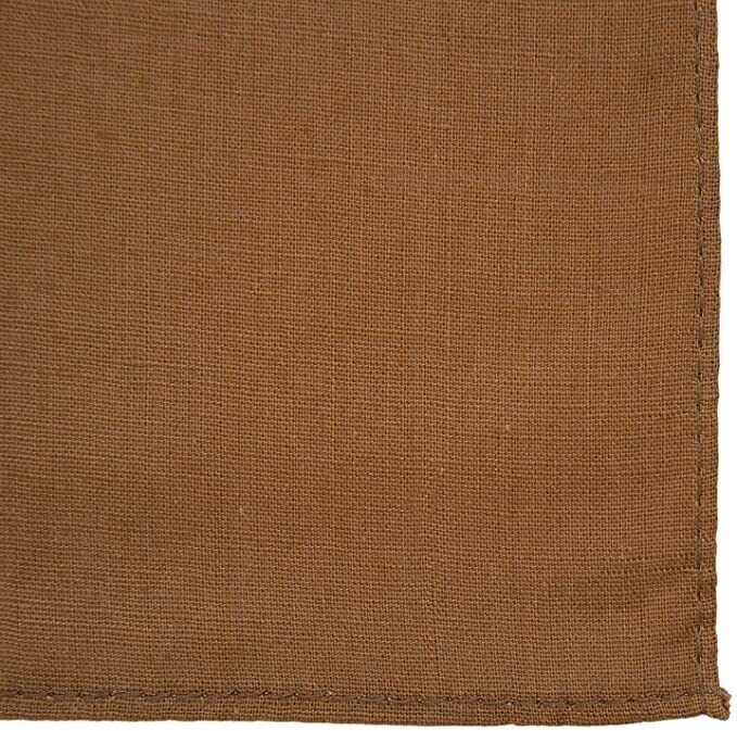 Brown Plain Bandana - 100% Cotton Head Wrap/Durag/Scarf/Mask