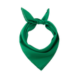 Plain Bandana 100% COTTON Head Wrap Durag Bandanna Summer Biker Scarf Mask - Green