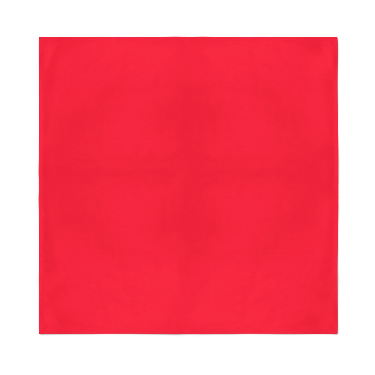 Red Plain Bandana - 100% Cotton Head Wrap/Durag/Scarf/Mask