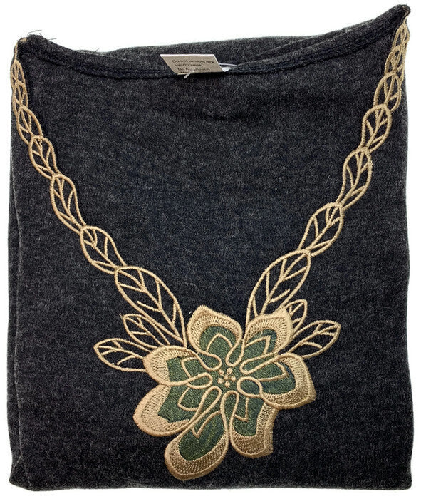 Ladies Merino Wool Blend Long Sleeve Thermal Spencer Top Thermals Underwear - Burgundy