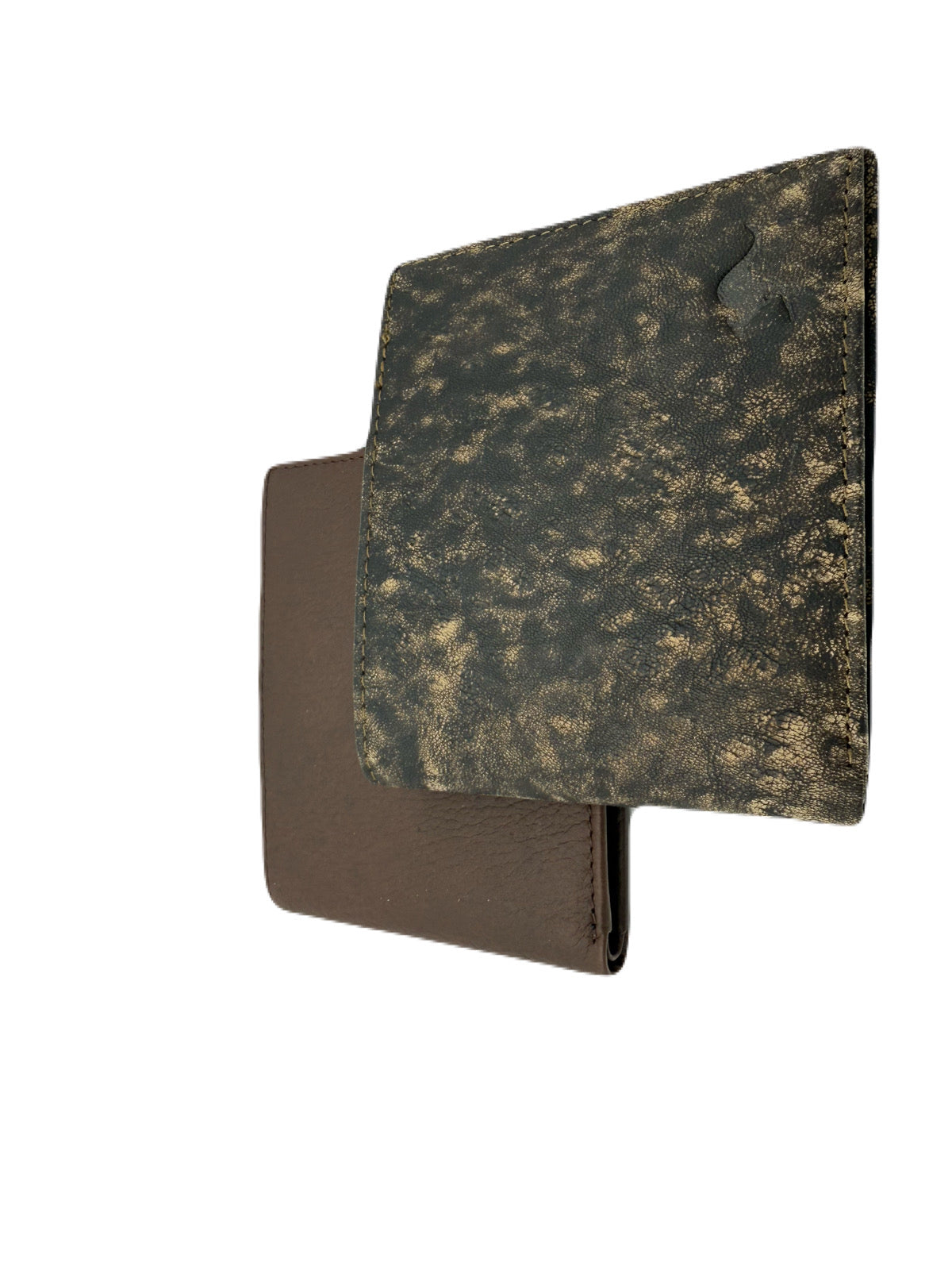 Jacaru 5789 Kangaroo Leather Credit Card Wallet - Brown (Slim Card Holder & Gift Box)