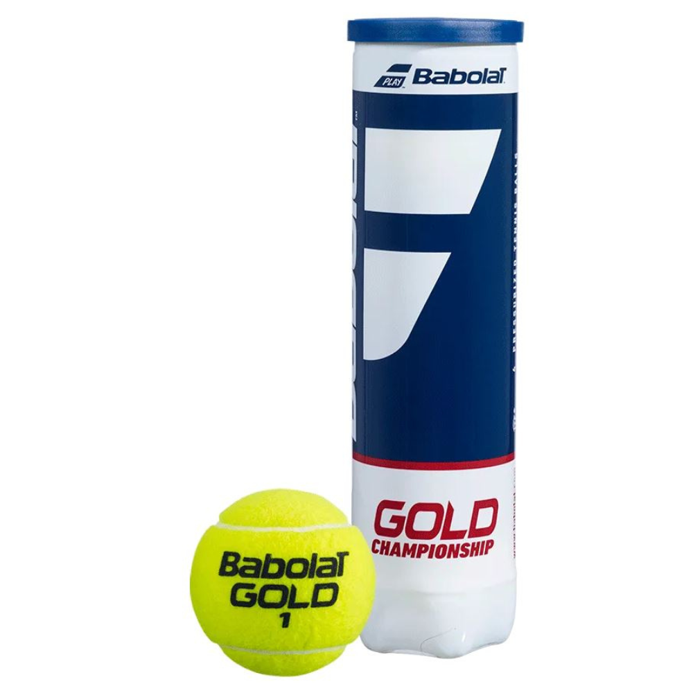 72x Babolat Gold Championship Tennis Balls Bulk Box (18 Cans of 4) - ITF & USTA Approved