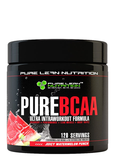Pure BCAA Intra Workout 120 Serves Branch Chain Amino Acids Recovery in Watermelon