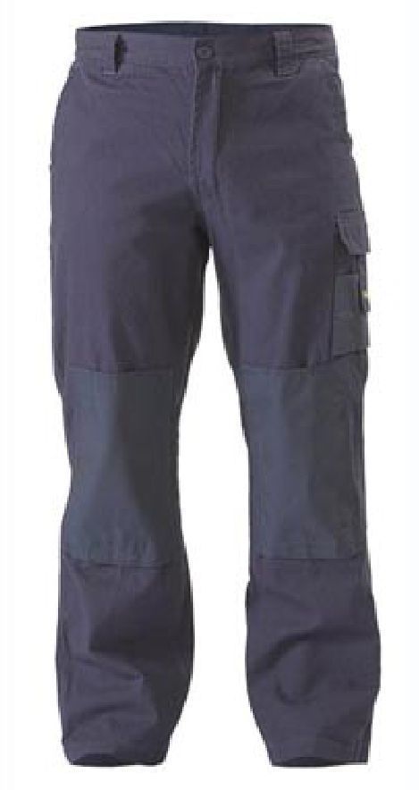 BISLEY Mens Razar Cordura Utility Pants Workwear Cotton Trousers Work BPU6110