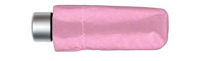 Bobbie J Super Lite Mini Handbag Umbrella Folding Compact Lightweight in Pink