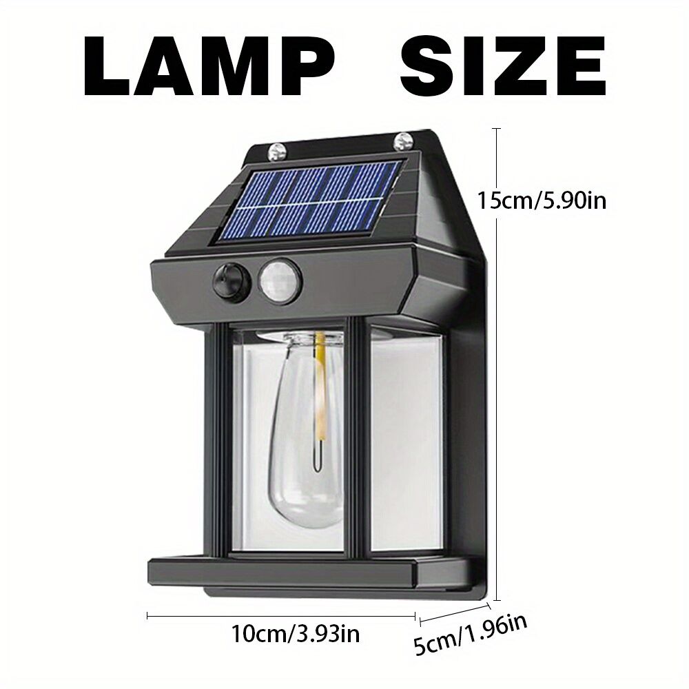 Solar Light Outdoor Motion Sensor Wall LED Waterproof Garden Yard Street Lamp