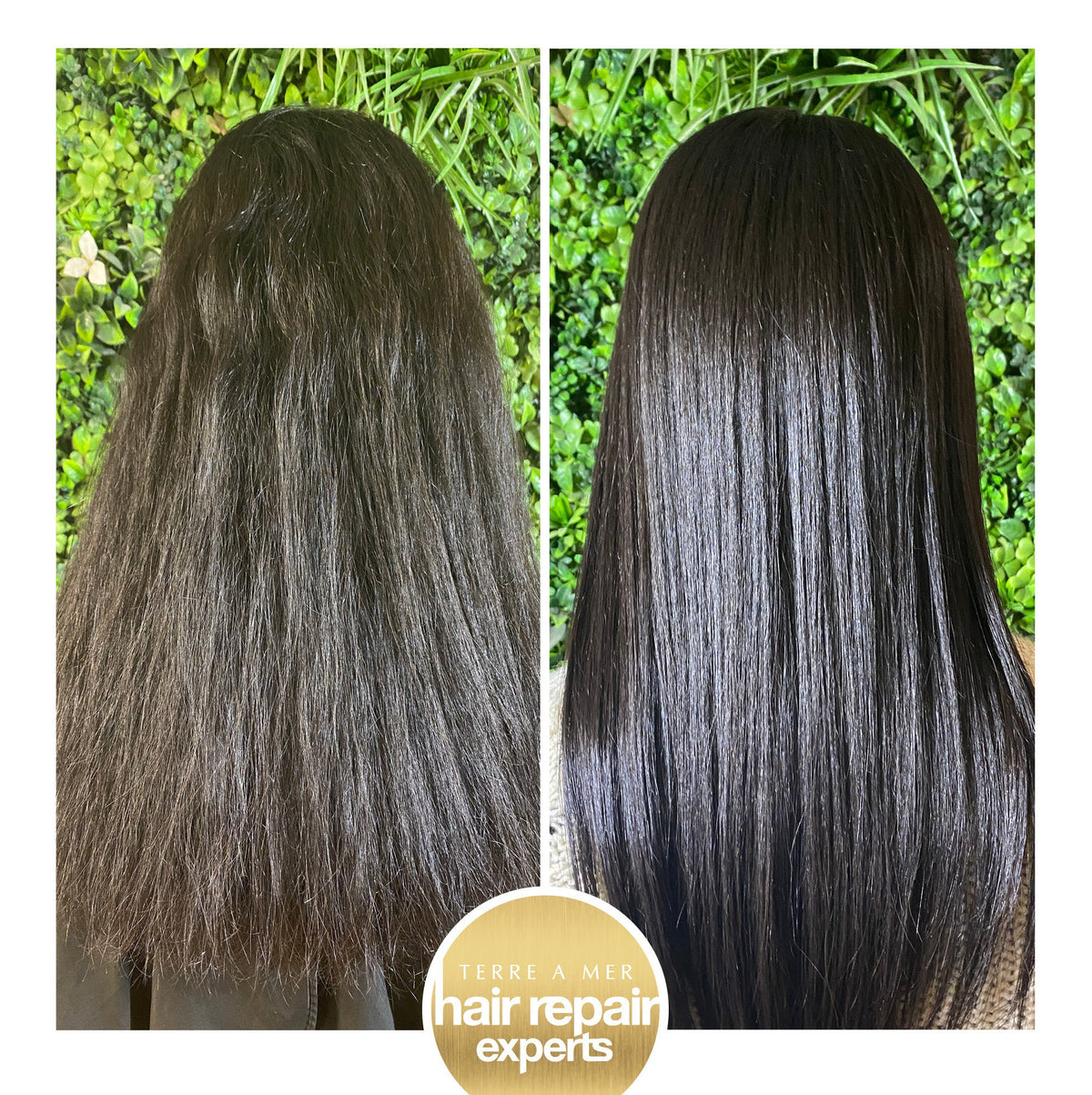terreamer Keratin Hair Straightening System - Complete 4 Step Salon Size Pack