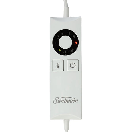 Sunbeam Heated Electric Blanket - Super King - Fleece Wool - BLW5681