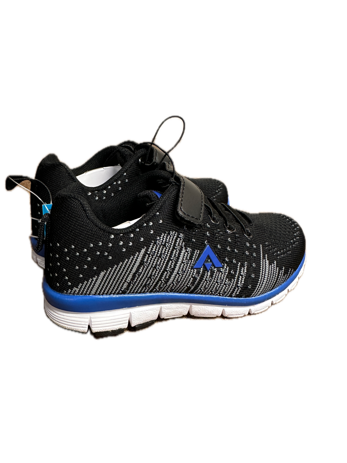 Aerosport Boost Junior Kids Running Shoes - Black/Royal Blue (Sneakers/Runners)