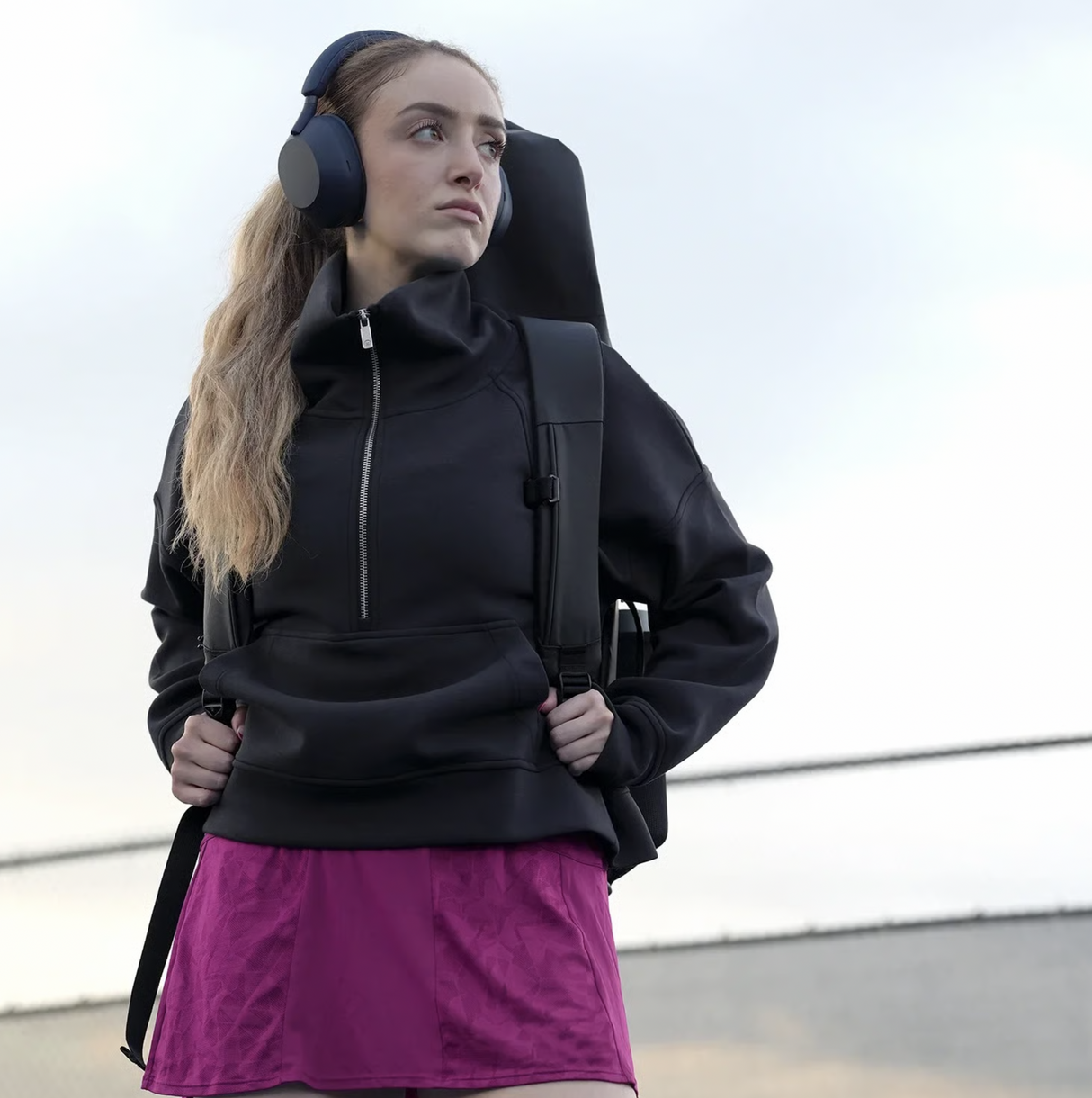 ADV Tennis Backpack V2 Bag (3 Racquet Capacity) w/ 16" Laptop Sleeve + Cooler in Midnight Black/Charcoal