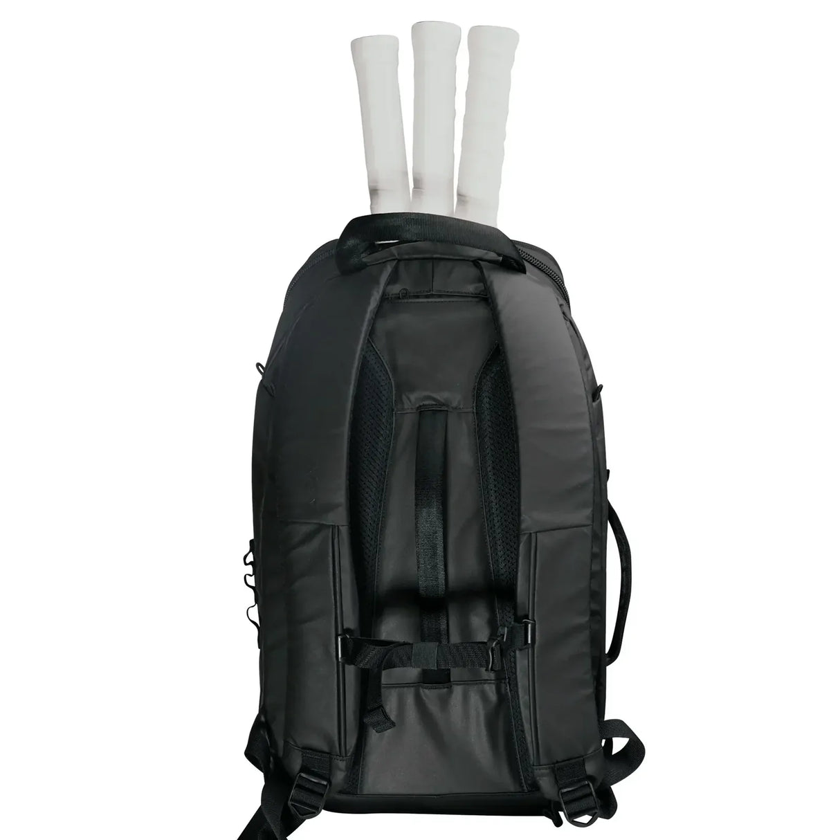 ADV Tennis Backpack V2 Bag (3 Racquet Capacity) w/ 16" Laptop Sleeve + Cooler in Midnight Black/Charcoal