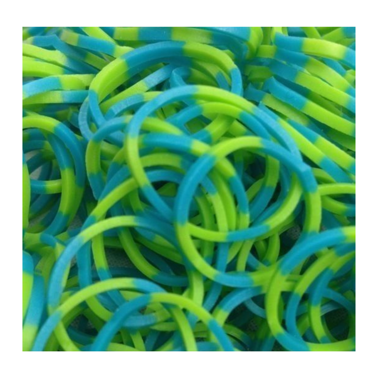 1200 pcs LOOM BANDS Rubber Refill Kit DIY Magical Bracelet 36S Clips,6 Hook