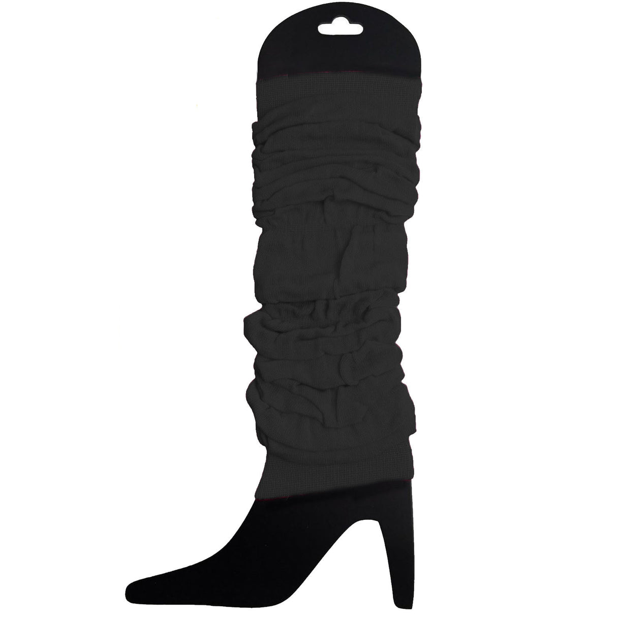 12x Black Leg Warmers Bulk Pack - Womens Dance Costume/80s Party
