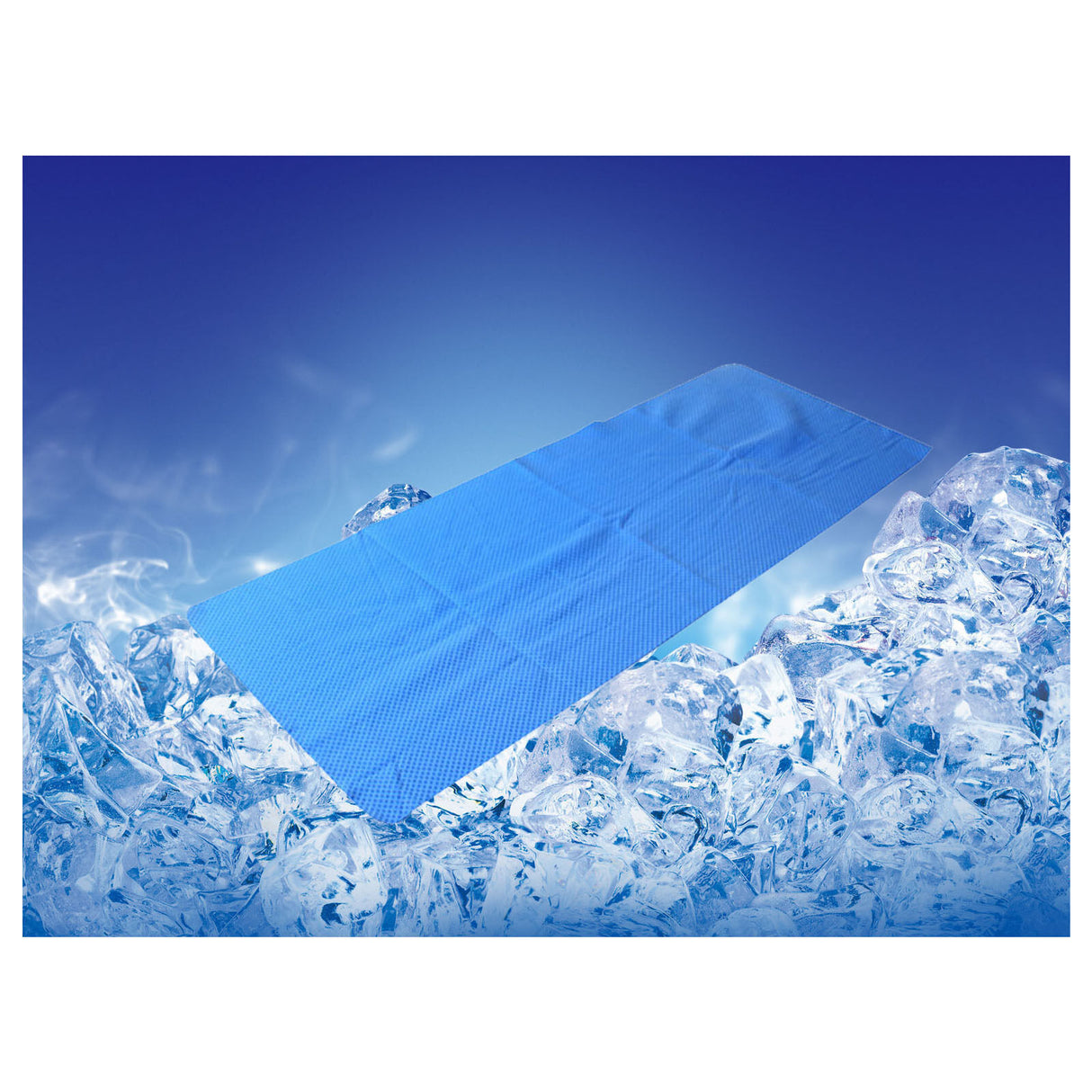 2x INSTANT COOLING TOWEL UPF 50+ Ice Cold Sport Sweat Absorbing Leisure 66x43