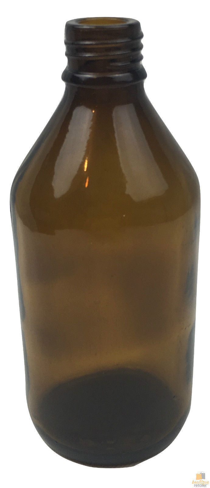 6x 600ml Brown Glass Bottles Without Lid/Cap Bulk Pack