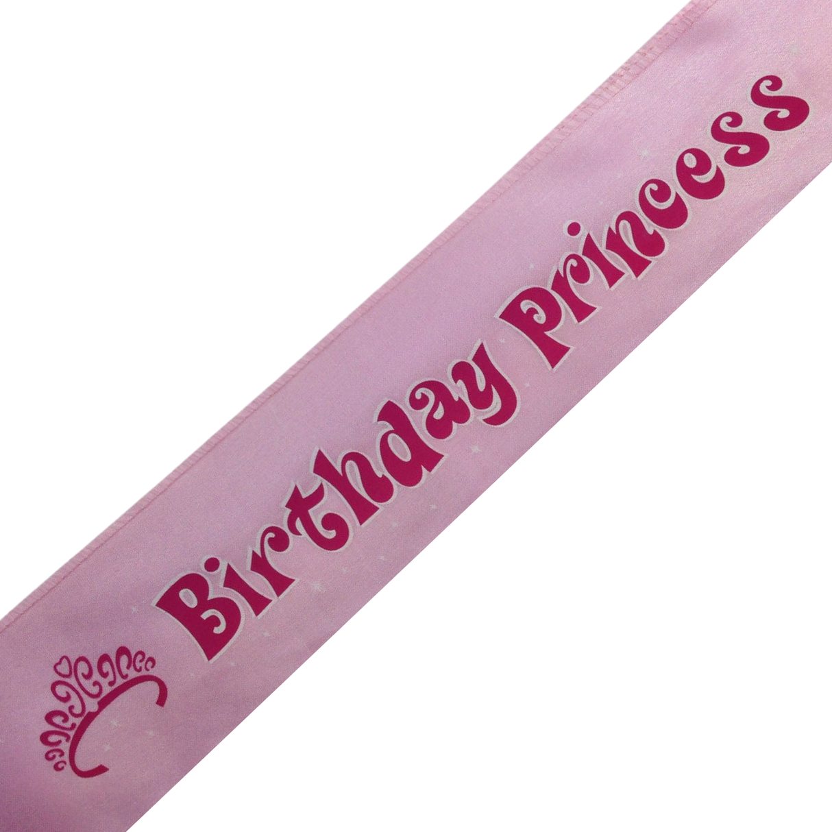 3x Birthday Princess Sash (Light Pink) Pack - 21st/18th Girls Night Celebration Party
