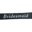 HEN'S NIGHT SASH Party Girls Wedding Bridesmaid Bridal Bride To Be Satin Sashes - Bridesmaid (Pink)