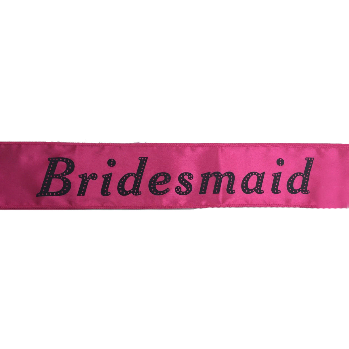 HEN'S NIGHT SASH Party Girls Wedding Bridesmaid Bridal Bride To Be Satin Sashes - Bride To Be (Black 2)