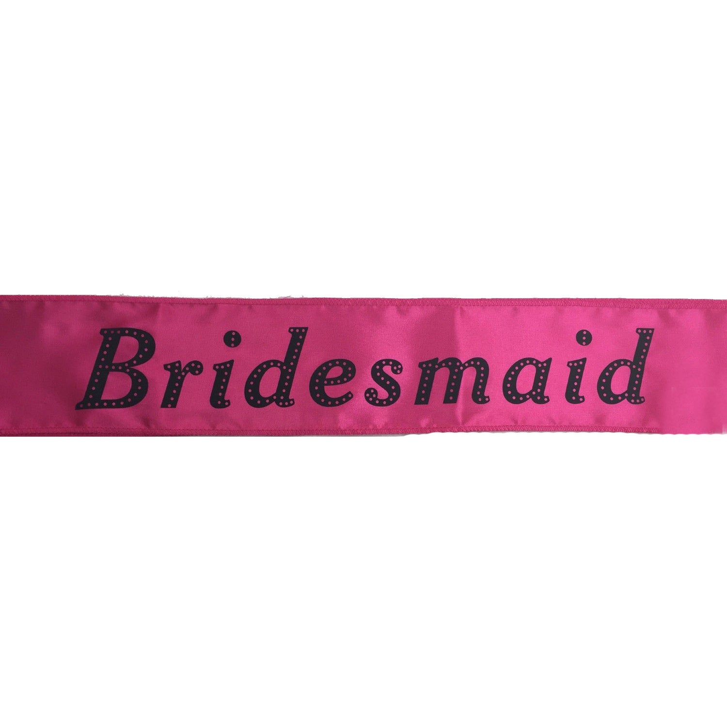 HEN'S NIGHT SASH Party Girls Wedding Bridesmaid Bridal Bride To Be Satin Sashes - Bride To Be (Black 2)