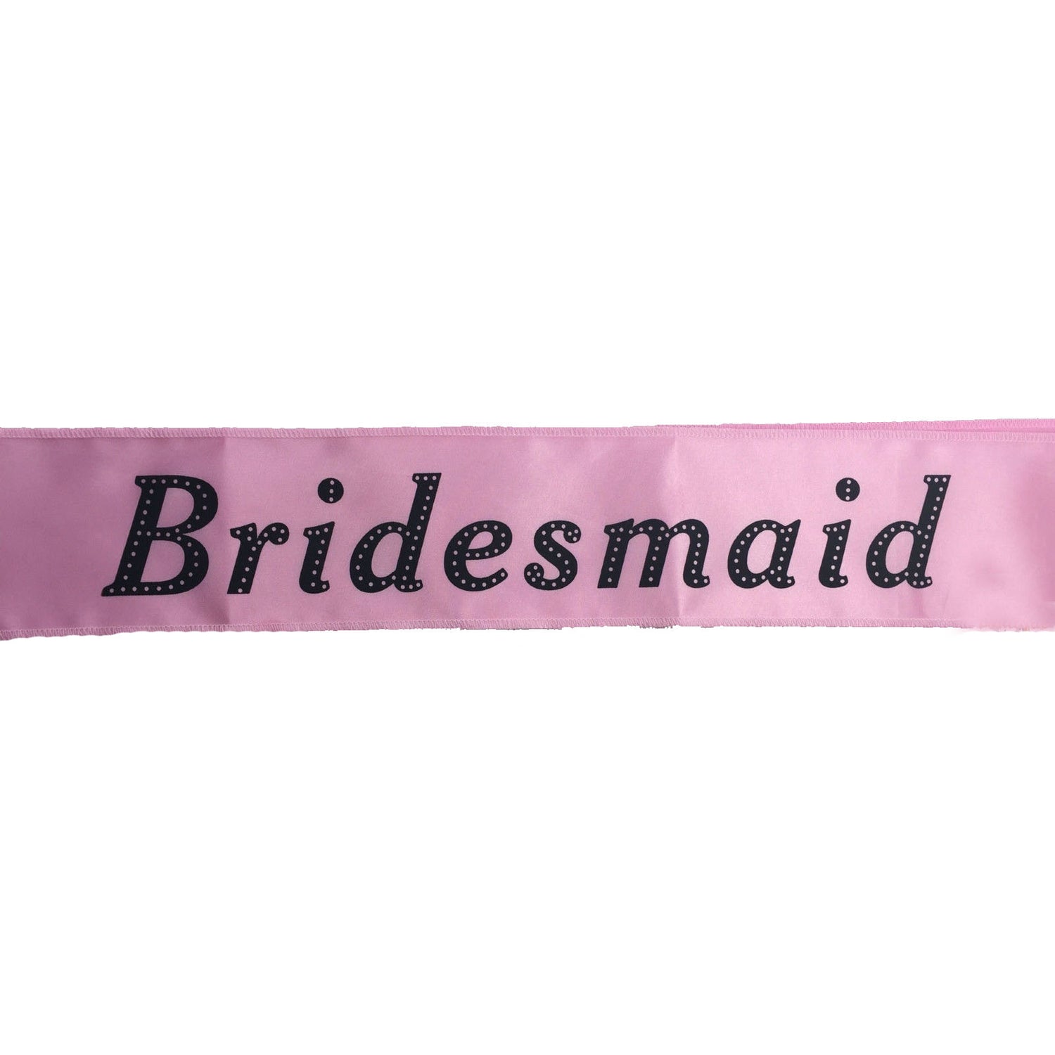 HEN'S NIGHT SASH Party Girls Wedding Bridesmaid Bridal Bride To Be Satin Sashes - Bride To Be (Light Pink)