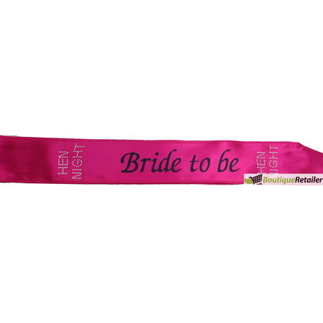 HEN'S NIGHT SASH Party Girls Wedding Bridesmaid Bridal Bride To Be Satin Sashes