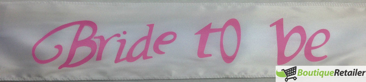 HEN'S NIGHT SASH Party Girls Wedding Bridesmaid Bridal Bride To Be Satin Sashes