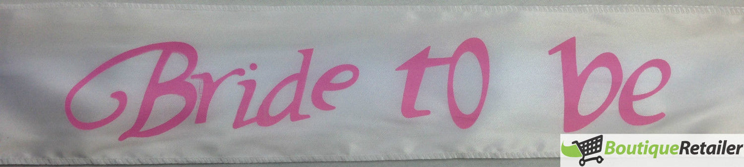 HEN'S NIGHT SASH Party Girls Wedding Bridesmaid Bridal Bride To Be Satin Sashes