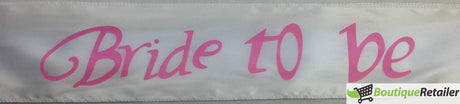 HEN'S NIGHT SASH Party Girls Wedding Bridesmaid Bridal Bride To Be Satin Sashes