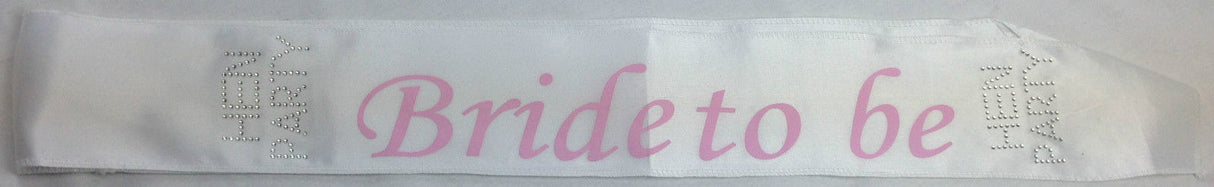 HEN'S NIGHT SASH Party Girls Wedding Bridesmaid Bridal Bride To Be Satin Sashes