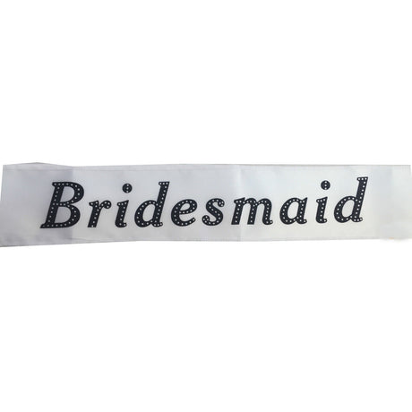 HEN'S NIGHT SASH Party Girls Wedding Bridesmaid Bridal Bride To Be Satin Sashes