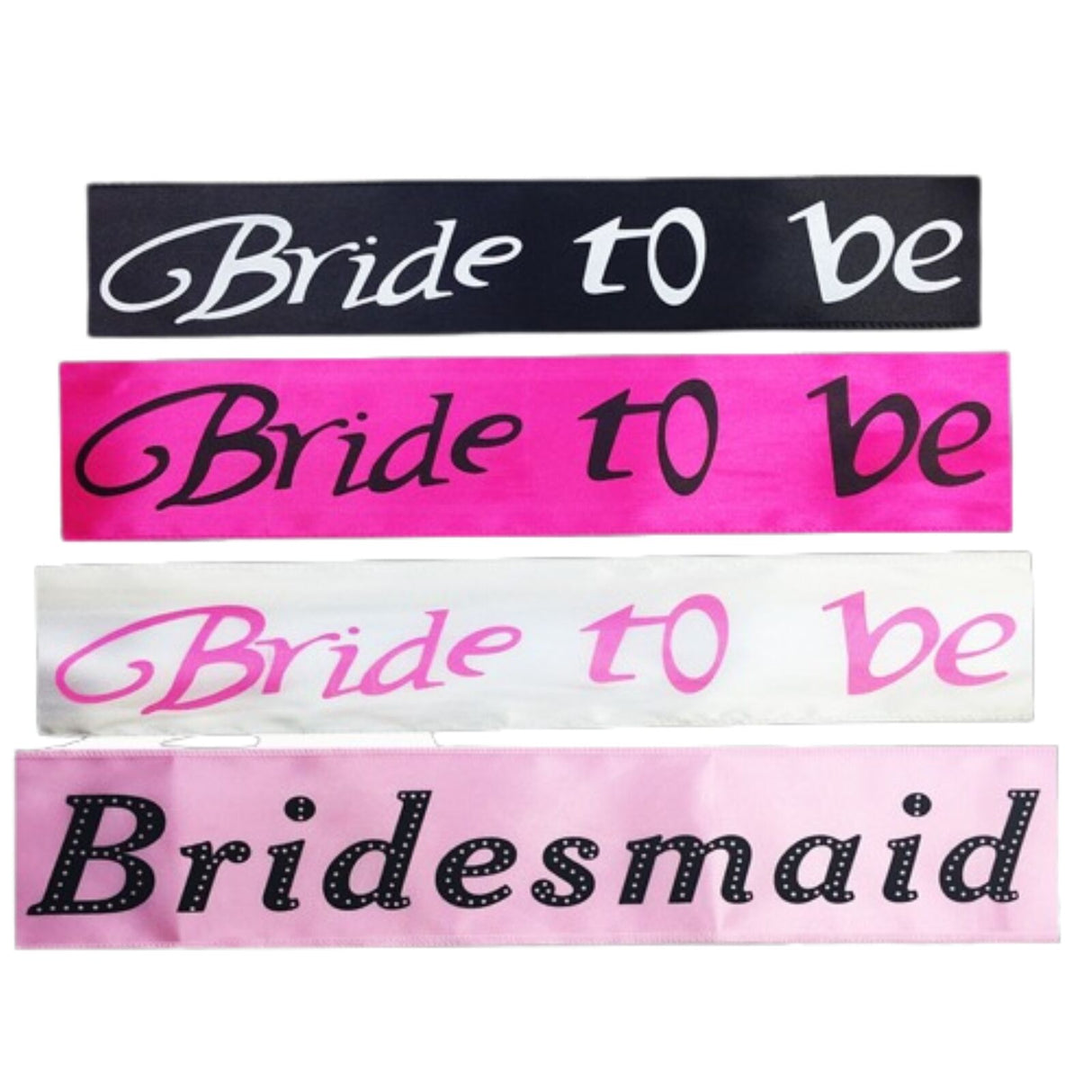 HEN'S NIGHT SASH Party Girls Wedding Bridesmaid Bridal Bride To Be Satin Sashes