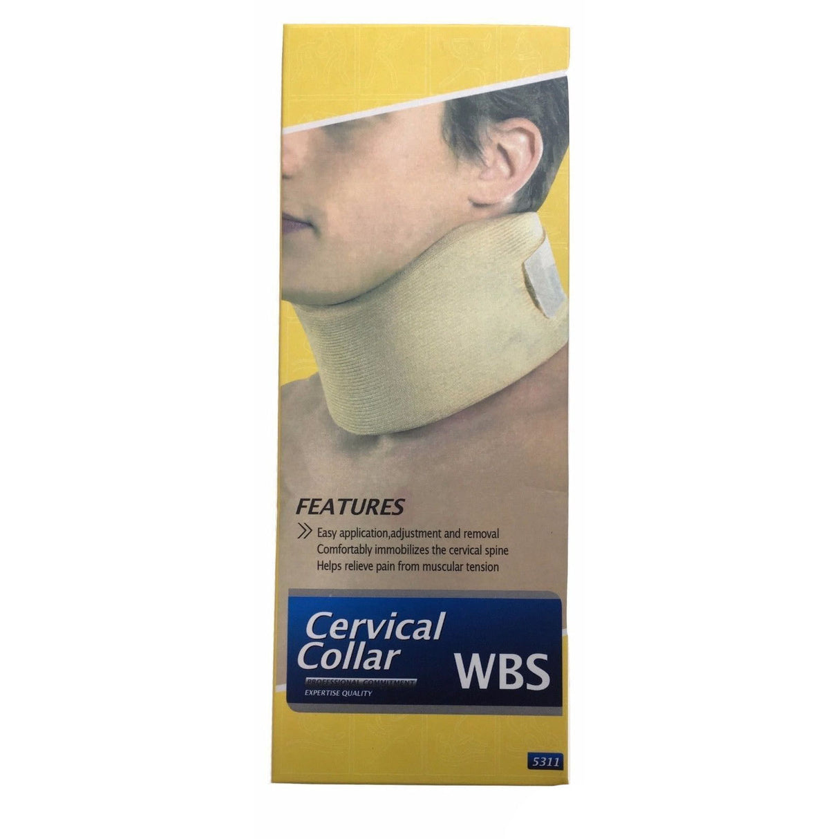 Cervical Collar Neck Foam Brace Support - Spine Shoulder Relief