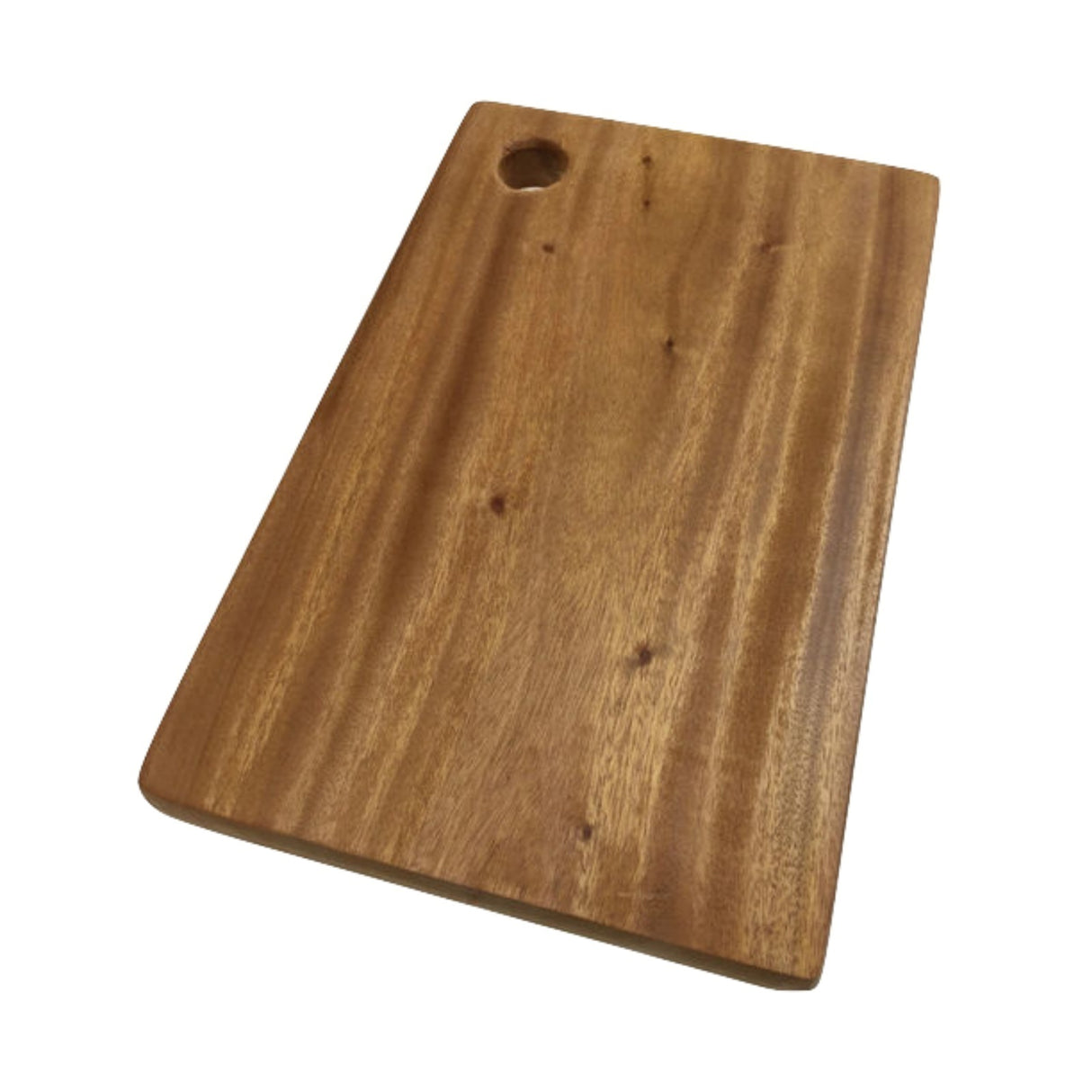 Medium Natural Hard Wood Acacia Chopping Board - 35x25x2cm